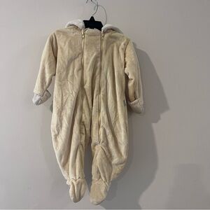 I Play Winter Baby Suit Yellow With Hood Very Thick And Warm 9-12m Boy Or Girl